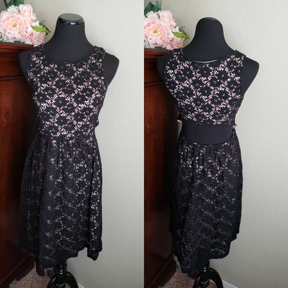 Black Lace Dress